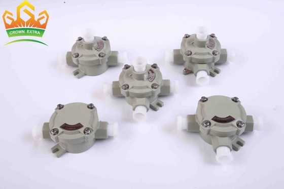 Fabrik-direkte IP65 wasserdichte Explosionssicherheit Verbindungskiste aus Aluminiumlegierung für G1/2&quot; G3/4&quot; G1&quot; G1.1/4
