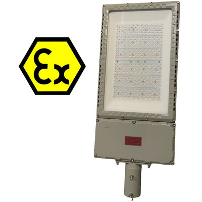 ATEX Aluminium IP66 LED Ex-geschützte Straßenleuchte Wasserdichte Außenstraßenleuchte für Zone 1 Zone 2 Gefahrenbereich