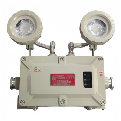 Deckenhalter ATEX Ex D IIB Brunnenglas Schnell wiederaufladbare Notlicht 2*3w