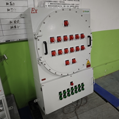 Energieeffiziente ATEX-Explosionsgeschützte Steuerstation – Flammgeschützte elektrische Steuerkästen 220/380Vac G1/2", G3/4", G1, G1.1/4", G1.1/2", G2