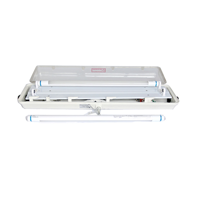 50000 Stunden Lebensdauer Explosionsgeschützte Leuchtstofflampe Ex-Kennzeichnung Ex Db Eb IIC T6 Gb 2*18W/2*36W für Gefahrenbereiche