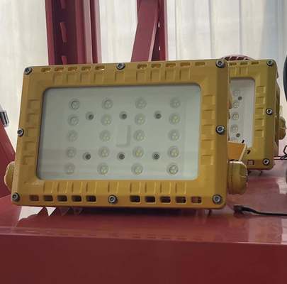 Zone 21 Explosionsgeschützte LED-Panel-Leuchte – Flammgeschützte Notbeleuchtung mit gehärtetem Glas für explosionsgefährdete Bereiche