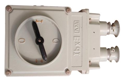 BHZ51 Explosionssicherungsschalter 220VAC 10A-100A Wandmontage Gefährliches Gebiet