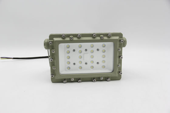 ATEX/IECEx-Zertifizierung Aluminiumlegierte Material LED-Explosionssichere Scheinwerfer IP66 WF2 Korrosionsschutzlampe