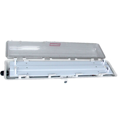 CRI Ra≥70 Explosion Proof Fluorescent Light 2 18w 2 36w With Beam Angle 120 140 Designed for Hazardous Location Lighting