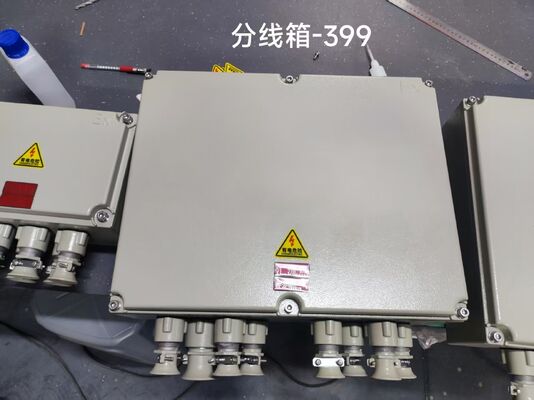 Aluminiumlegierung Anpassung Explosionsbeständigkeit Korrosionsbeständigkeit Verbindungskasse M20 Atex zertifiziert