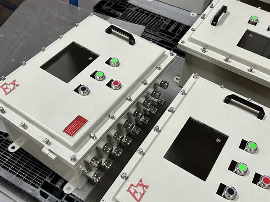 ATEX IIBT4 Verteilung Flammschutzsteuerungsteile Flamme-Explosionsschutzsteuerungsteil angepasste Aluminiumlegierung