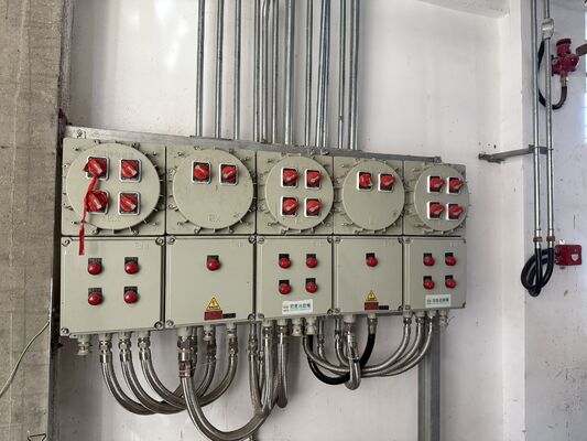 IIB T4 ATEX Verteiler Flammenfeste Schalttafeln Explosionsgeschützte Schalttafel Aluminiumlegierungsgehäuse für Öl & Gas