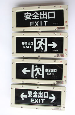 ATEX Anpassbare Muster Explosionsgeschützte LED Notfallwarnleuchte ATEX IP66 Explosionsgeschützte LED Notausgangsleuchte