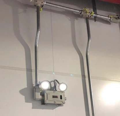 2*4,5w Notfall doppelte Scheinwerfer Wand montiert ATEX led-Explosionssicherheit Licht Notfalllicht für gefährlichen Ort