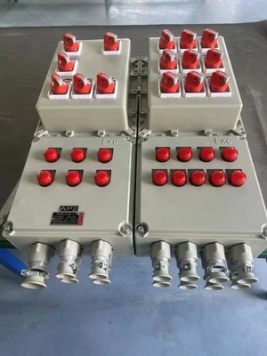 Aluminiumlegierung Ex d e IIC Explosionssicherheit IP66 Kontrollplatte 225A Explosionssicherheit Box für Industrie