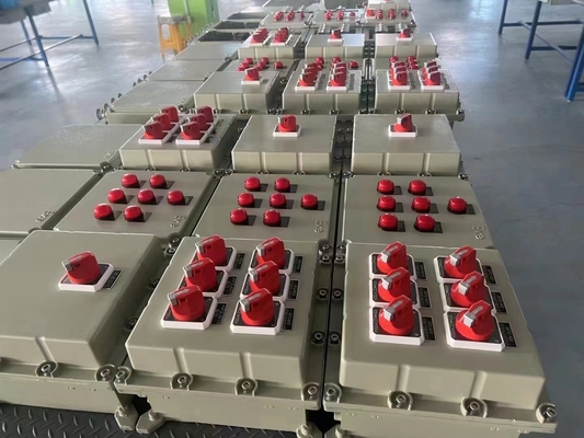 Aluminiumlegierung Ex d e IIC Explosionssicherheit IP66 Kontrollplatte 225A Explosionssicherheit Box für Industrie