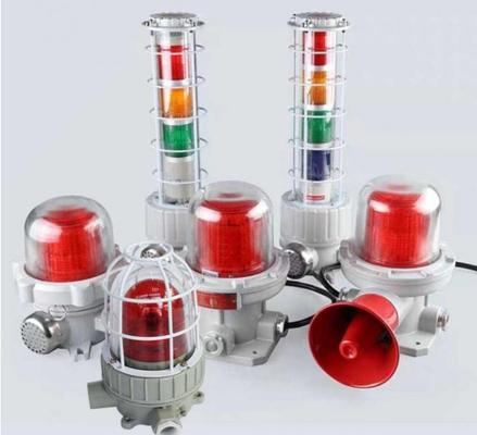 Wasserdichte Explosionssicherheit Led-Licht Alarm Hör- und Sicht Alarm 5-40W 180DB mit 150 mal/min