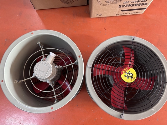Rohrleitung 90-1500W Achsventilator Verstellbarer Festluftstrom Aksausflussventilator Fabrikdurchmesser 200-750mm