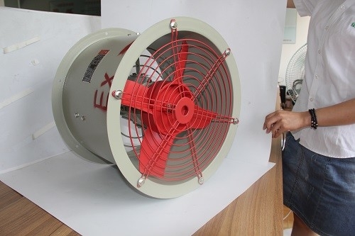 2000 m3/h 1450 r/m Explosionssichere Achsventilator mit 250 mm Durchmesser für explosionsgefährdete Umgebungen