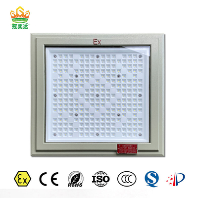 ATEX 18*18 Zoll Quadratform Explosionssicherheit 100w 130lm/w Tankstelle Licht mit fünfjähriger Garantie