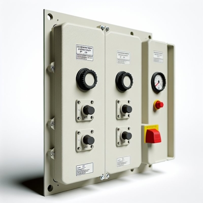 Explosionssichere Platten Explosionssichere Steuerung IP65 Wandplatte mit Pulverbeschichtung
