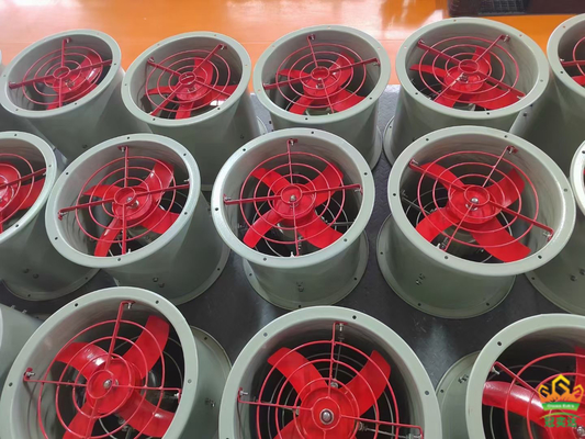 2000 m3/h 1450 r/m Explosionssichere Achsventilator mit 250 mm Durchmesser für explosionsgefährdete Umgebungen
