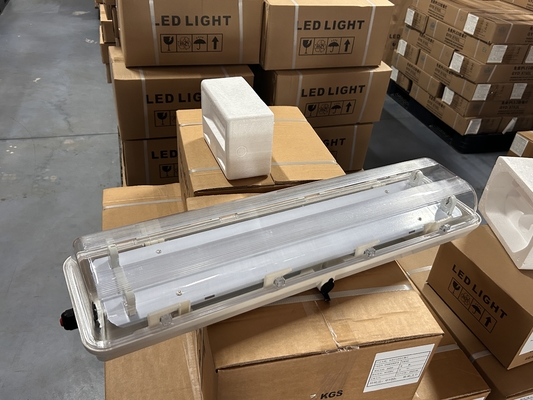 120-Grad-Beam-Winkel Explosionssicherheit Led-Rohrverbindung Erweiterte Anodisierung und &gt; 80 CRI