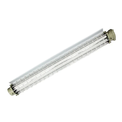 Edelstahl Exposed Fasteners 1200mm 50/60Hz Ex-proof Leuchtstoffleuchten L700*W700*H90 für Gasleitungen