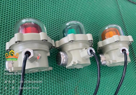 Hochhelligkeit Explosionssichere Warnlichter und Alarmlampen Decken 150 Mal pro Minute Blinkfrequenz