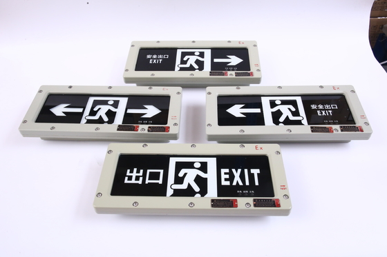 OEM Explosionssichere LED-Ausfahrt 24VDC/36VDC/AC. Zertifizierte Sicherheitsbeleuchtung für Zone 1 / Zone 2 Anwendungen