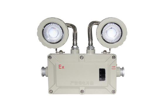 Explosionssichere Notlicht mit Farbtemperaturoptionen und Alarm 2*3w