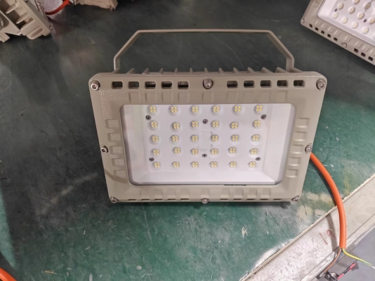 ATEX IECEx RoHS ISO9001 50W Explosionssichere LED-Flutleuchte für Anlagen für gefährliche Abfälle