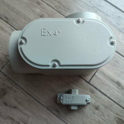 Explosionsflammbeständige Gewinde IP66 Aluminiumgehäuse Gefährlicher Bereich Kundenkabel Einstellungen G2