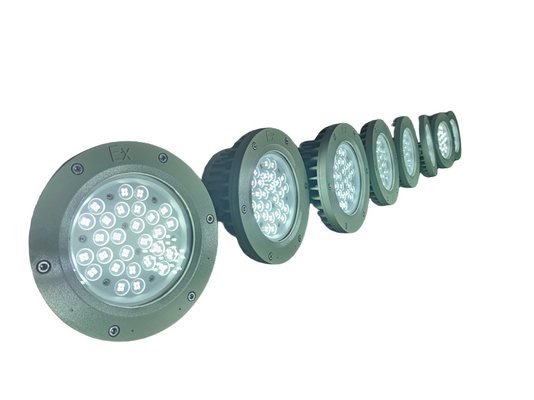 Div 1 ATEX zugelassene flammdichte LED-Lampe mit WF2-Grad 150Watt 180lm/w