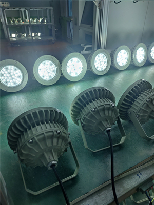 Ex Proof High Bay Light 180lm/w ATEX Korrosionsbeständig IP66 Led Außendeckenlicht 50W-250W