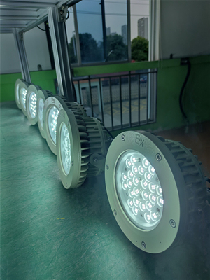 Ex Proof High Bay Light 180lm/w ATEX Korrosionsbeständig IP66 Led Außendeckenlicht 50W-250W