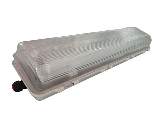 Flammdichte LED-Fluoreszenzleuchte Ex d ATEX IECEx IP66 für Gefahrenbereiche 53 Watt 100lm/w
