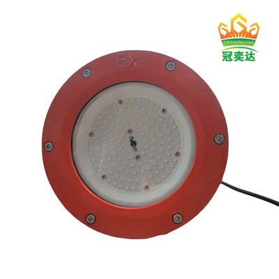 ATEX Explosionsgeschützte LED Aluminium Hallenleuchte IP66 Industrie Marine Qualität kundenspezifisch für Schiffe Offshore Öl 175lm/Watt 295V