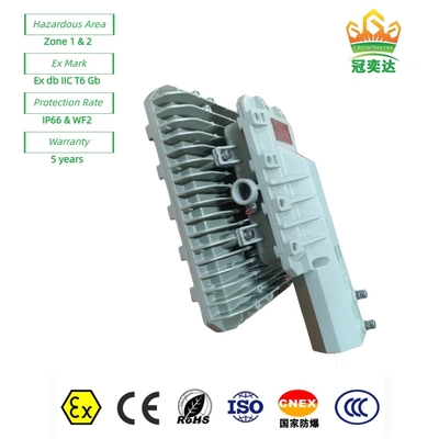 ATEX-Qualifizierte Exproof LED-Straßenleuchten WF2 IP66 CREE-Perlen für Zone 1 Ölfeld/Marine 180lm/w 295≤V