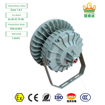 Flammfeste, flammfeste, staub- und wasserdichte LED-Lampe mit MEANWELL-Treiber für die Gefährdungszone 1 175lm/Watt