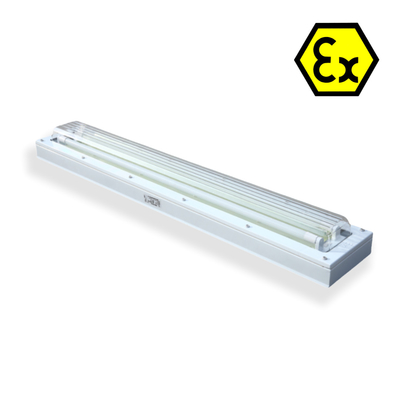 Exproof ATEX Linear-Fluoreszenzlicht Flammdicht Staub/Wasserdicht für Gefahrenzone 1 2 Ölgas 100lm/Watt