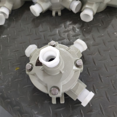 Kundenspezifisches Gehäuse IP66 wasserdichtes ATEX-Anschlusskastengehäuse flammhemmend Strom 220V/380V Aluminium-Druckguss-Anschlusskasten