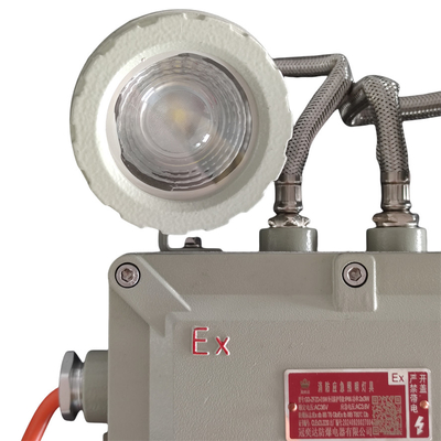 Gefährliche Zone 1 Explosionssichere Leuchten für Industrieanlagen IP66 WF2 5 Watt 90-180 min
