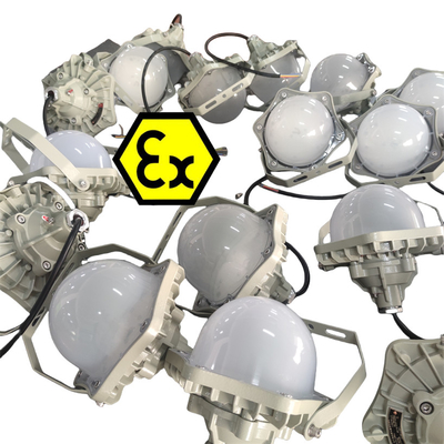 Explosionsplattform LED-Leuchten mit ATEX IP66-Schutz OEM-Server 100lm/w