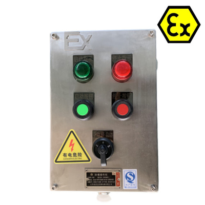 2 mm Ex D E IIC T6 IP66 WF2 Flammdichte Verteilungsplatte