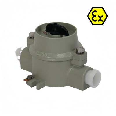 ATEX IP66 Flammfeste Explosionsfeste Beleuchtungsschalter Korrosionsfeste 380VAC 220VAC