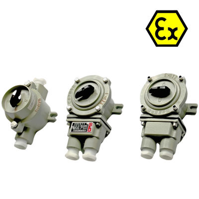 Explosionsgeschützter Schalter aus Marine-Aluminium, 10A Strom, 50/60 Hz Spannung für industrielle Anwendungen