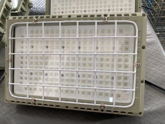 ATEX Flutleuchte für Erdölgaszone 1 Zone 2 mit 100-240V AC/DC MEANWELL CREE Licht IECEx zertifiziert