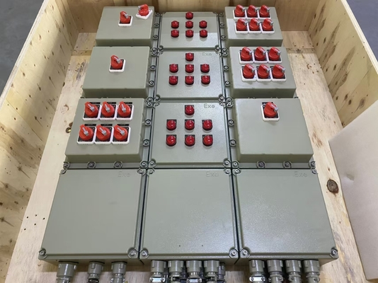2 mm Explosionssicherheit mit IP54/IP65/IP66 Schutz und Kohlenstoffstahl/Aluminium Konstruktion