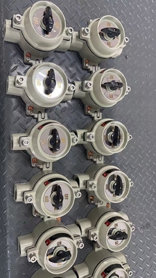 IP66 Explosionssicherer Schalter 220V/380V 10A geeignet für explosionsfähige Umgebungen