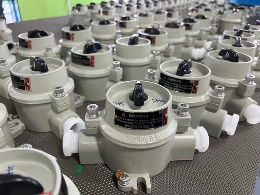 Explosionssichere Schnittbox. G3/4" 7-Loch Ex d IIC T6 Gb J-Box mit Ex Mark Zertifizierung.