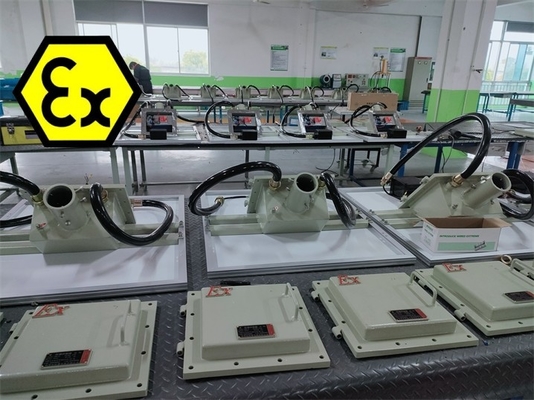 ATEX IECEx Explosionssichere Solar-LED-Straßenbeleuchtung Flammfeste Marine Aluminium