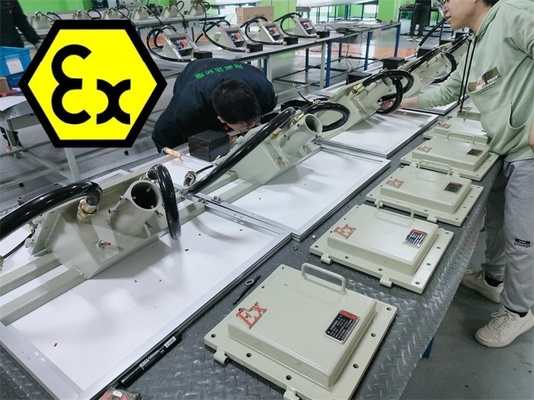 ATEX IECEx Explosionssichere Solar-LED-Straßenbeleuchtung Flammfeste Marine Aluminium