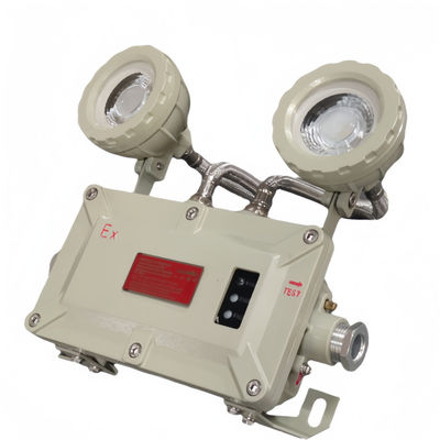 ATEX Explosion-Proof 2*3W LED Emergency Light IP66 Explosion-proof Gas Station Double Headlight 220V 380V